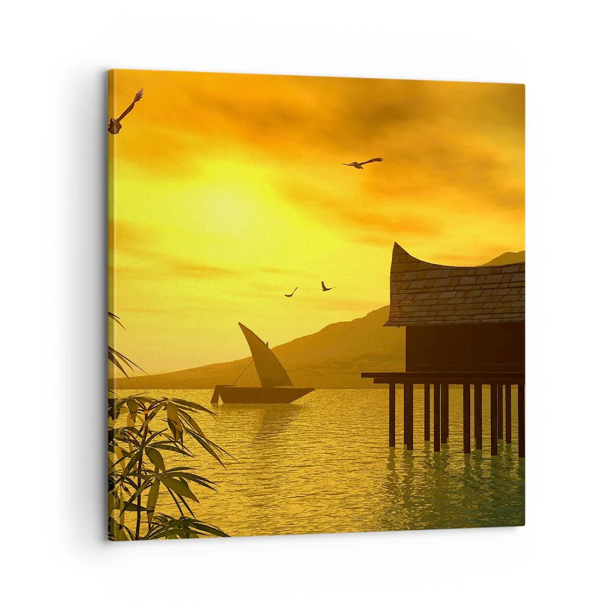 Impression sur toile - Image sur toile - La paix tant désirée - 60x60 cm