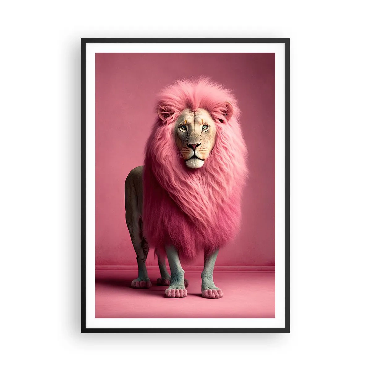 Affiche dans un cadre noir - Poster - Et tu n'as plus peur - 70x100 cm