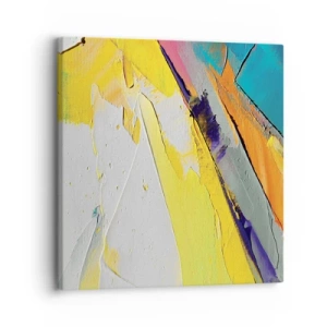 Impression sur toile - Image sur toile - Anatomie du monde - 30x30 cm