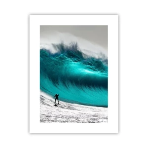 Affiche - Poster - Challenge accepté - 30x40 cm