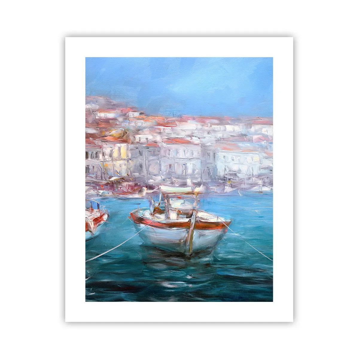 Affiche - Poster - Baie italienne - 40x50 cm