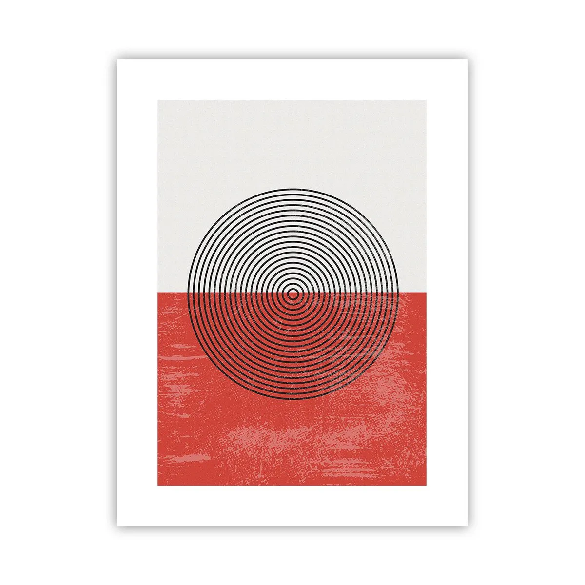 Affiche - Poster - Dans le mille - 30x40 cm