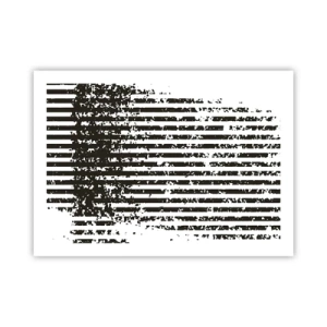 Affiche - Poster - Rythme et bruissement - 70x50 cm