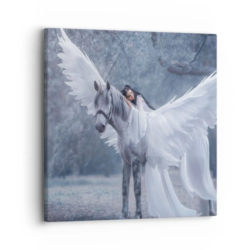 Impression sur toile - Image sur toile - Un moment inspiré - 30x30 cm