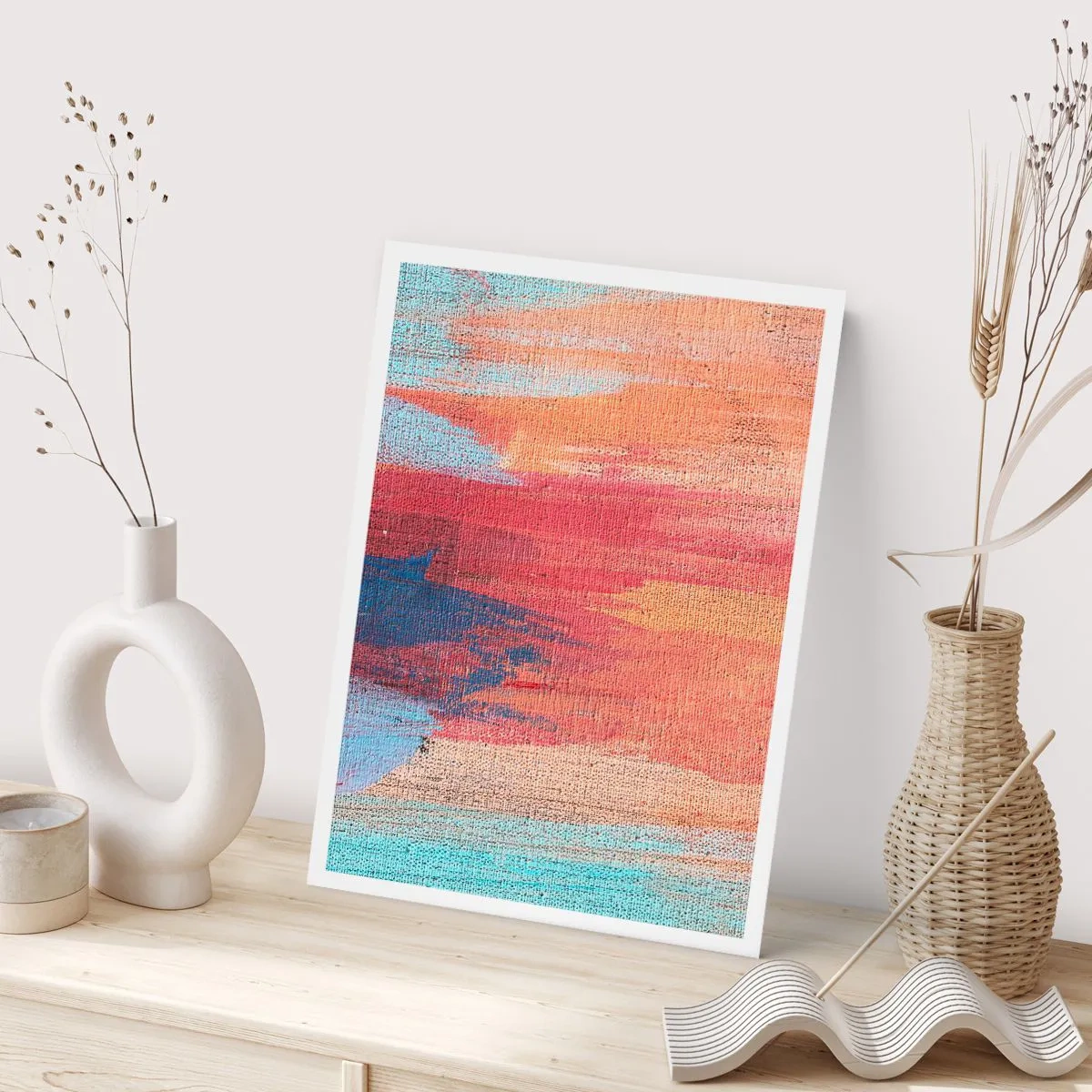 Affiche - Poster - Ecoulement de l'arc-en ciel - 30x40 cm