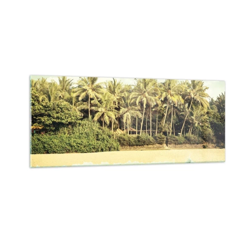 Impression sur verre - Image sur verre - Peut-être ici? - 100x40 cm