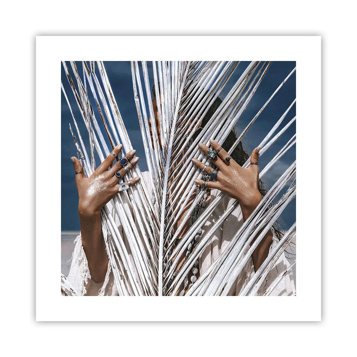 Affiche - Poster - Fille de chaman ? - 40x40 cm