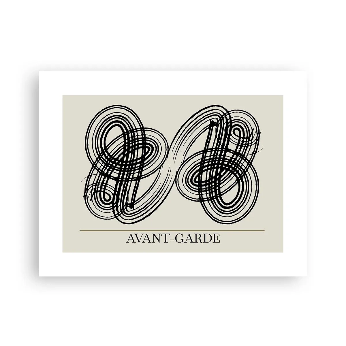 Affiche - Poster - C'est venu spontanément - 40x30 cm