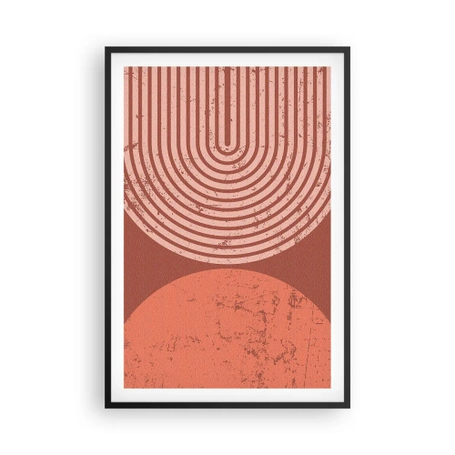 Affiche dans un cadre noir - Poster - Une relation proche - 61x91 cm