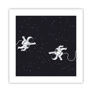 Affiche - Poster - Sortie cosmique - 40x40 cm