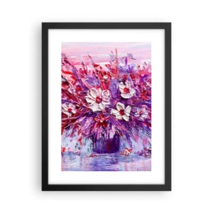 Affiche dans un cadre noir - Poster - Innocence et passion - 30x40 cm