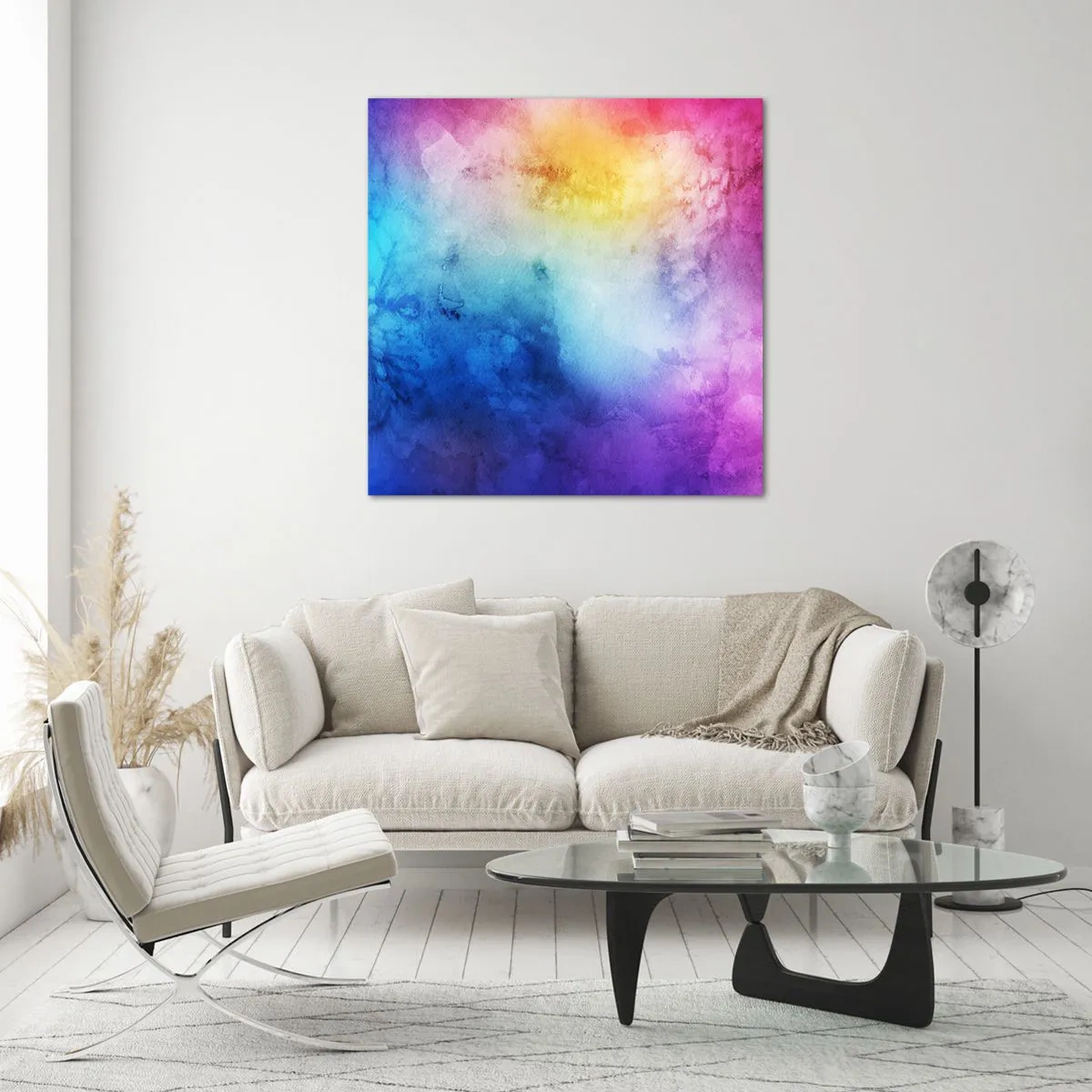 Impression sur verre - Image sur verre - Presque au septième ciel - 40x40 cm