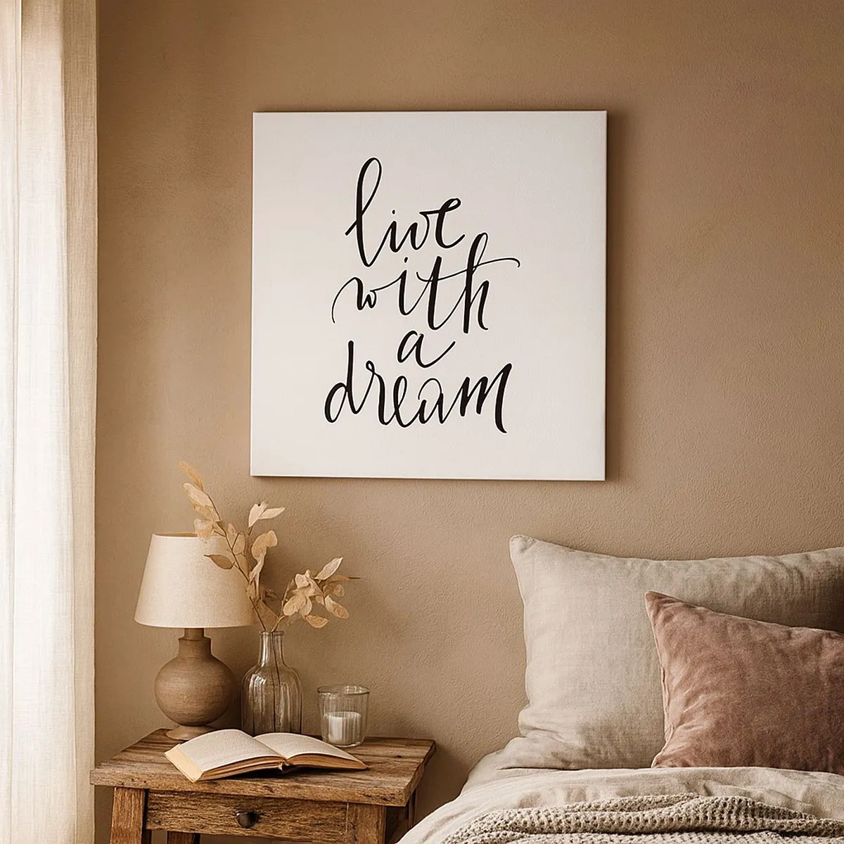 Impression sur toile - Image sur toile - Bien sur - 30x30 cm