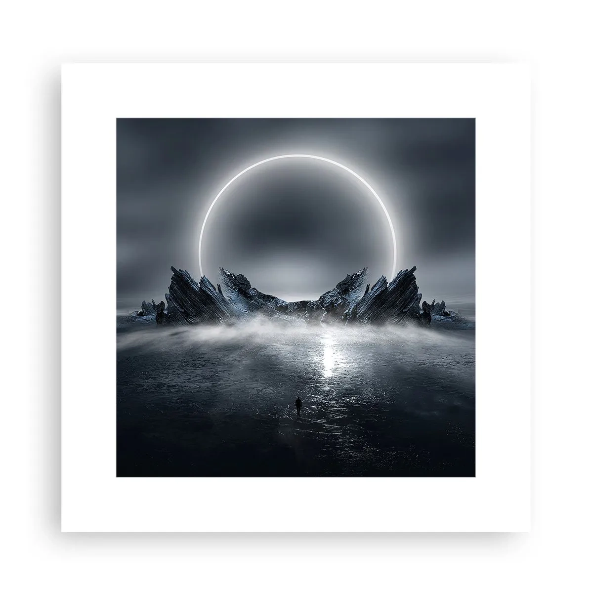 Affiche - Poster - La fin de l'histoire - 30x30 cm