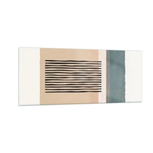 Impression sur verre - Image sur verre - Tout est en ordre - 100x40 cm