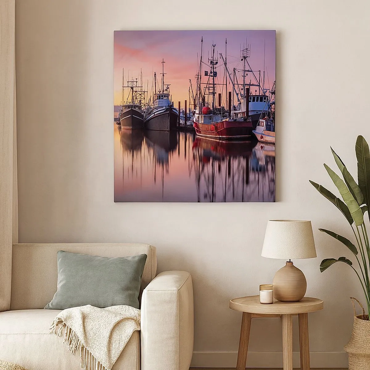 Impression sur toile - Image sur toile - Avant le jour suivant - 30x30 cm