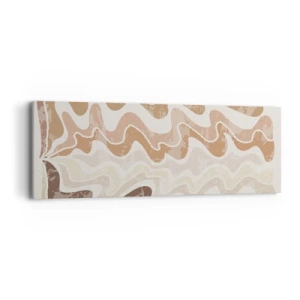 Impression sur toile - Image sur toile - Bonne énergie – bonnes émotions - 90x30 cm