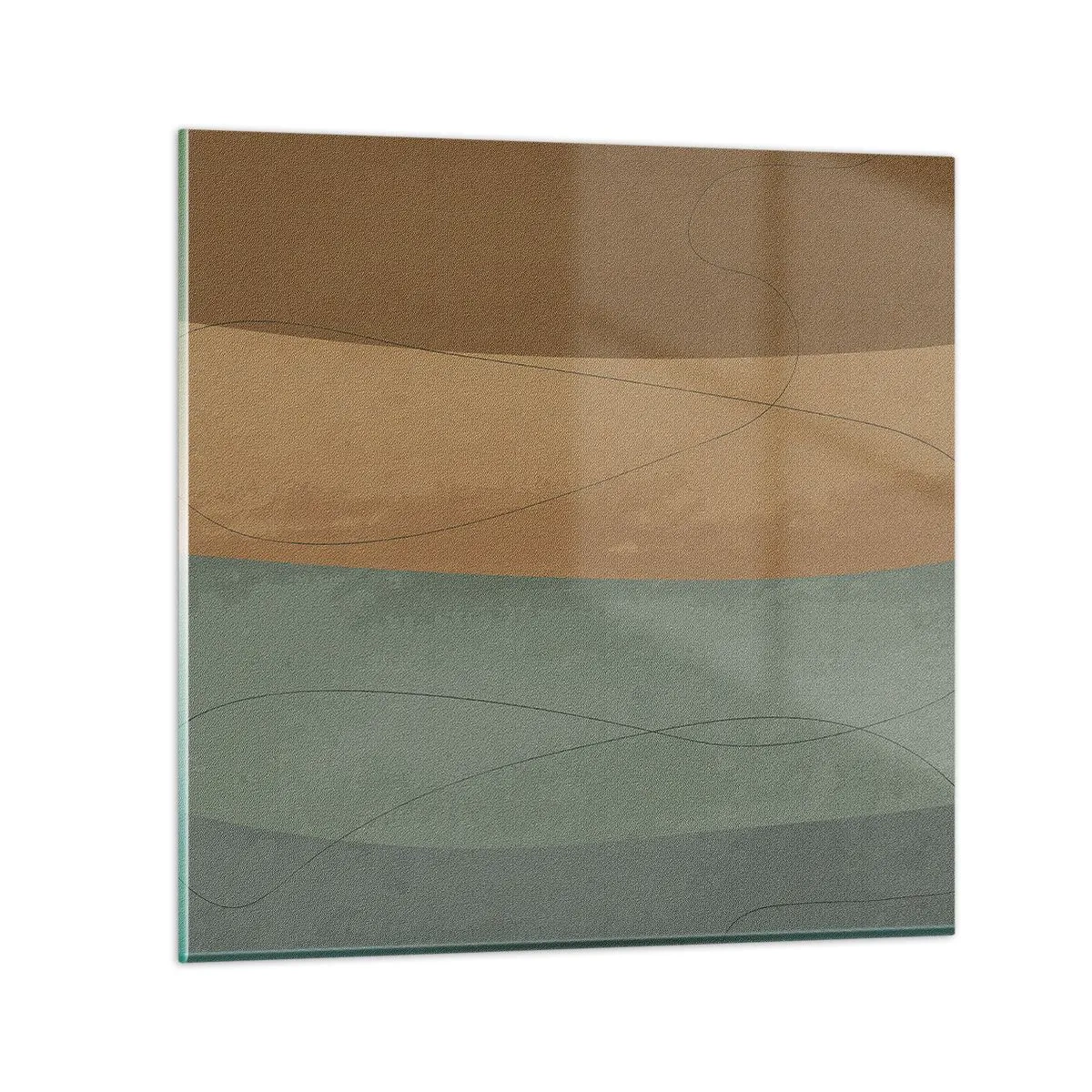 Impression sur verre - Image sur verre - Composition horizontale - 60x60 cm