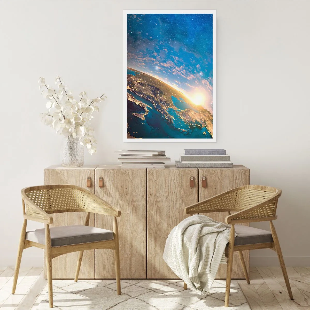 Affiche - Poster - Regardons-nous de loin - 40x50 cm