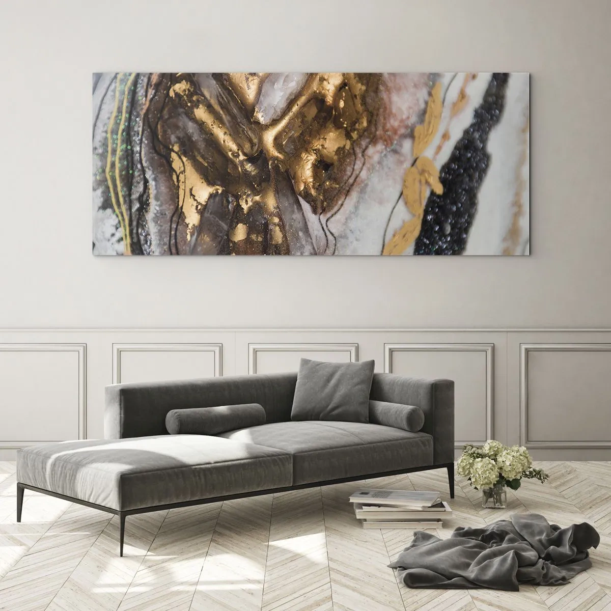 Impression sur verre - Image sur verre - Élément de la terre - 100x40 cm