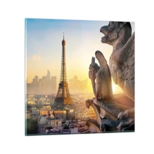 Impression sur verre - Image sur verre - Tellement de choses ont changés... - 30x30 cm