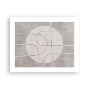 Affiche - Poster - Circulaire et tout droit - 50x40 cm