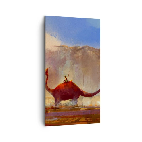 Impression sur toile - Image sur toile - S'ils n'avaient pas disparu - 45x80 cm