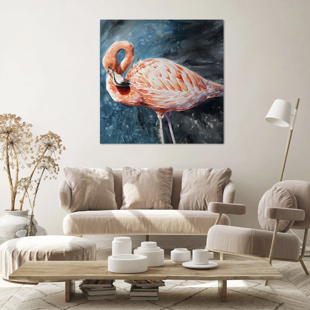 Impression sur toile - Image sur toile - Décoratif par nature - 70x70 cm