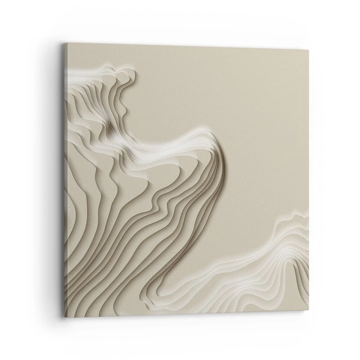 Impression sur toile - Image sur toile - Topographie artistique - 70x70 cm