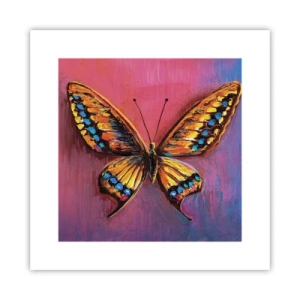 Affiche - Poster - Un joyau de la nature - 30x30 cm