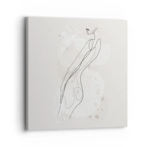 Impression sur toile - Image sur toile - Trompe l'oeil - 30x30 cm