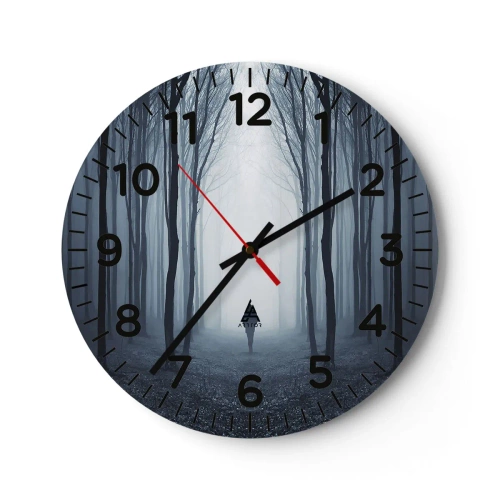 Horloge murale - Pendule murale - Tout est simple et clair - 40x40 cm