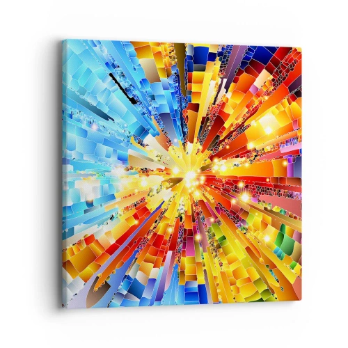 Impression sur toile - Image sur toile - In medias res - 40x40 cm