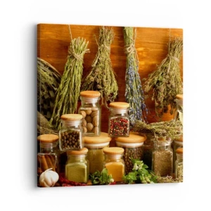 Impression sur toile - Image sur toile - Sortilèges de cuisine - 30x30 cm