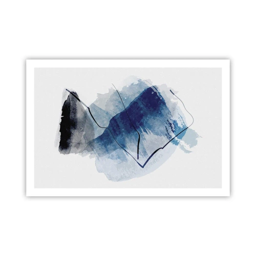 Affiche - Poster - Montagne de glace - 91x61 cm