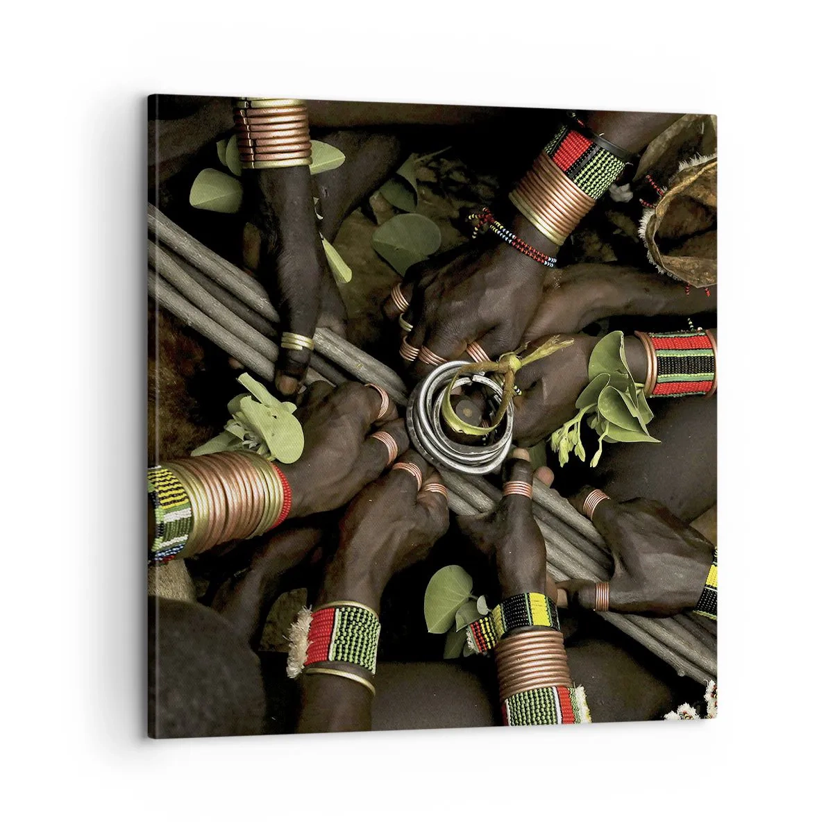 Impression sur toile - Image sur toile - Nous sommes ensemble - 60x60 cm