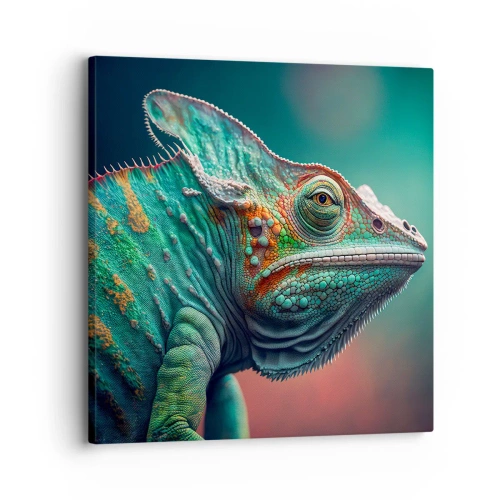 Impression sur toile - Image sur toile - Vous me voyez? Pas bien… - 30x30 cm