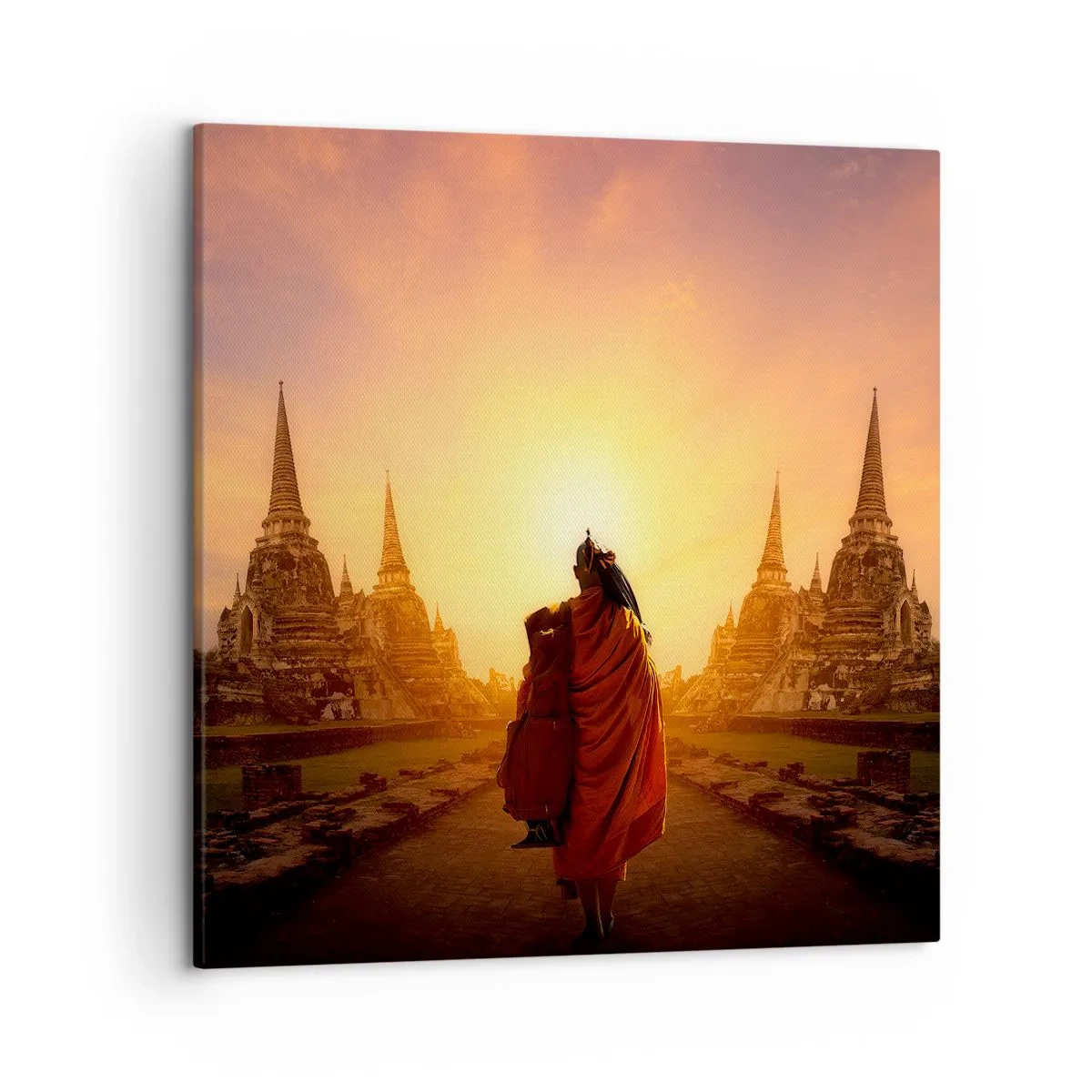 Impression sur toile - Image sur toile - En paix pour l'éternité - 50x50 cm