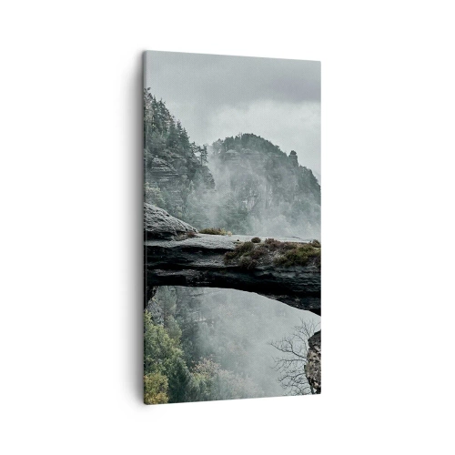 Impression sur toile - Image sur toile - L'aventure est sur le point de commencer - 45x80 cm