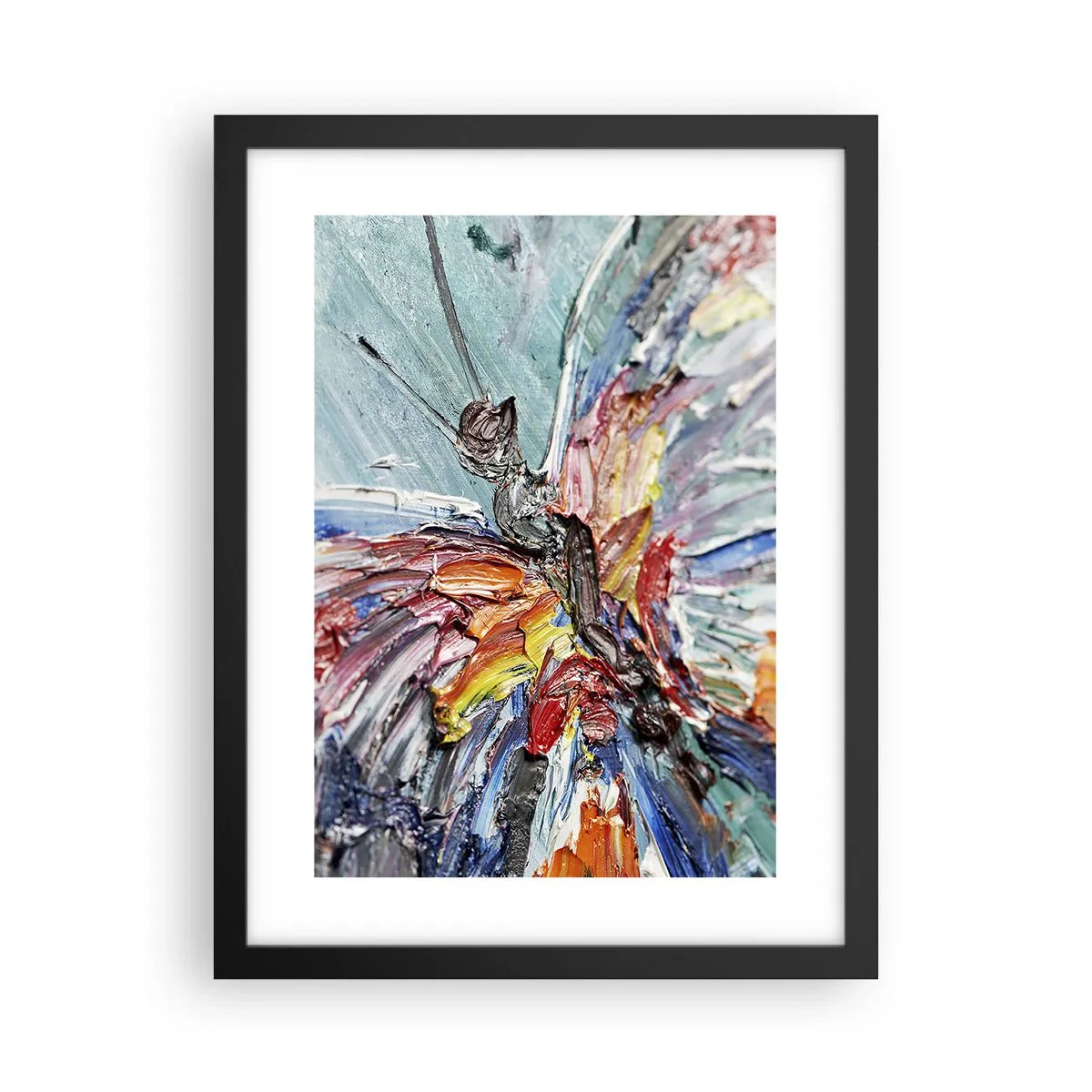 Affiche dans un cadre noir - Poster - Peint par nature - 30x40 cm