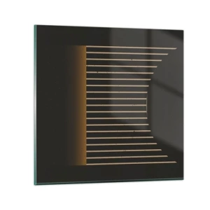 Impression sur verre - Image sur verre - Explorez les ténèbres - 30x30 cm