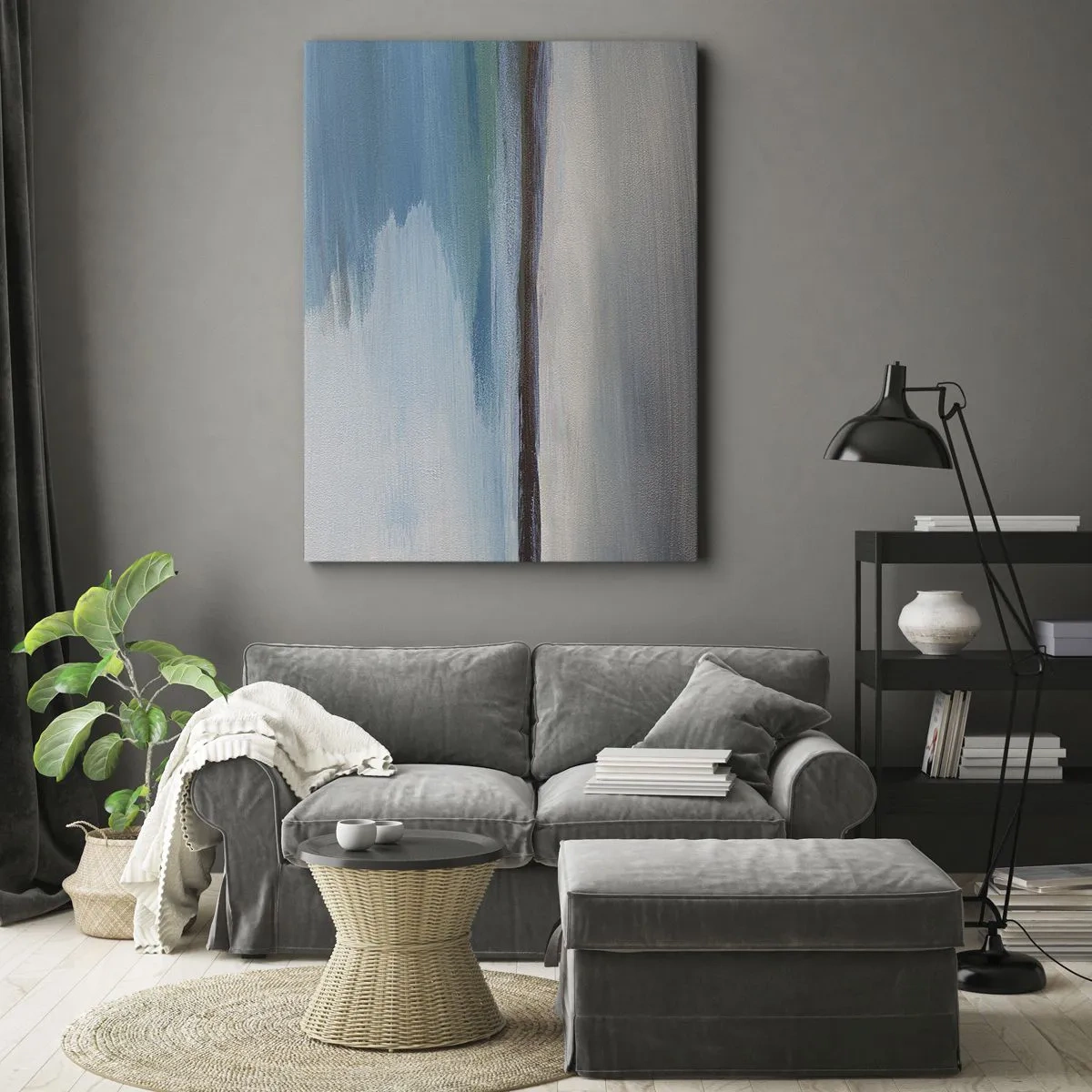 Impression sur toile - Image sur toile - Paysage horizontal - 65x120 cm