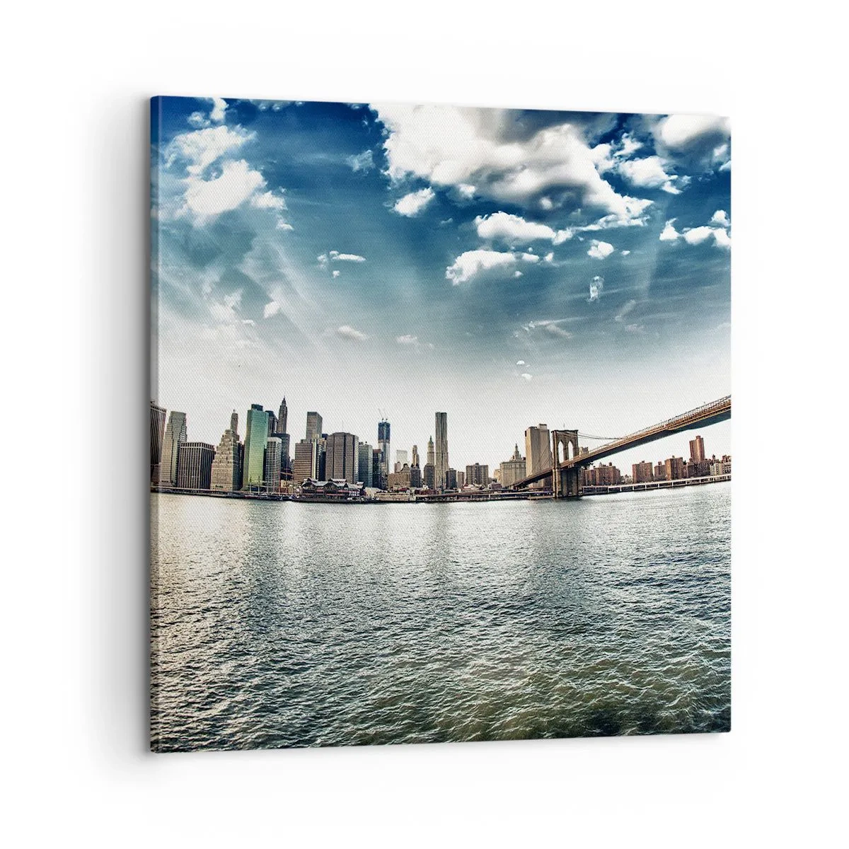 Impression sur toile - Image sur toile - L'île de verre - 60x60 cm