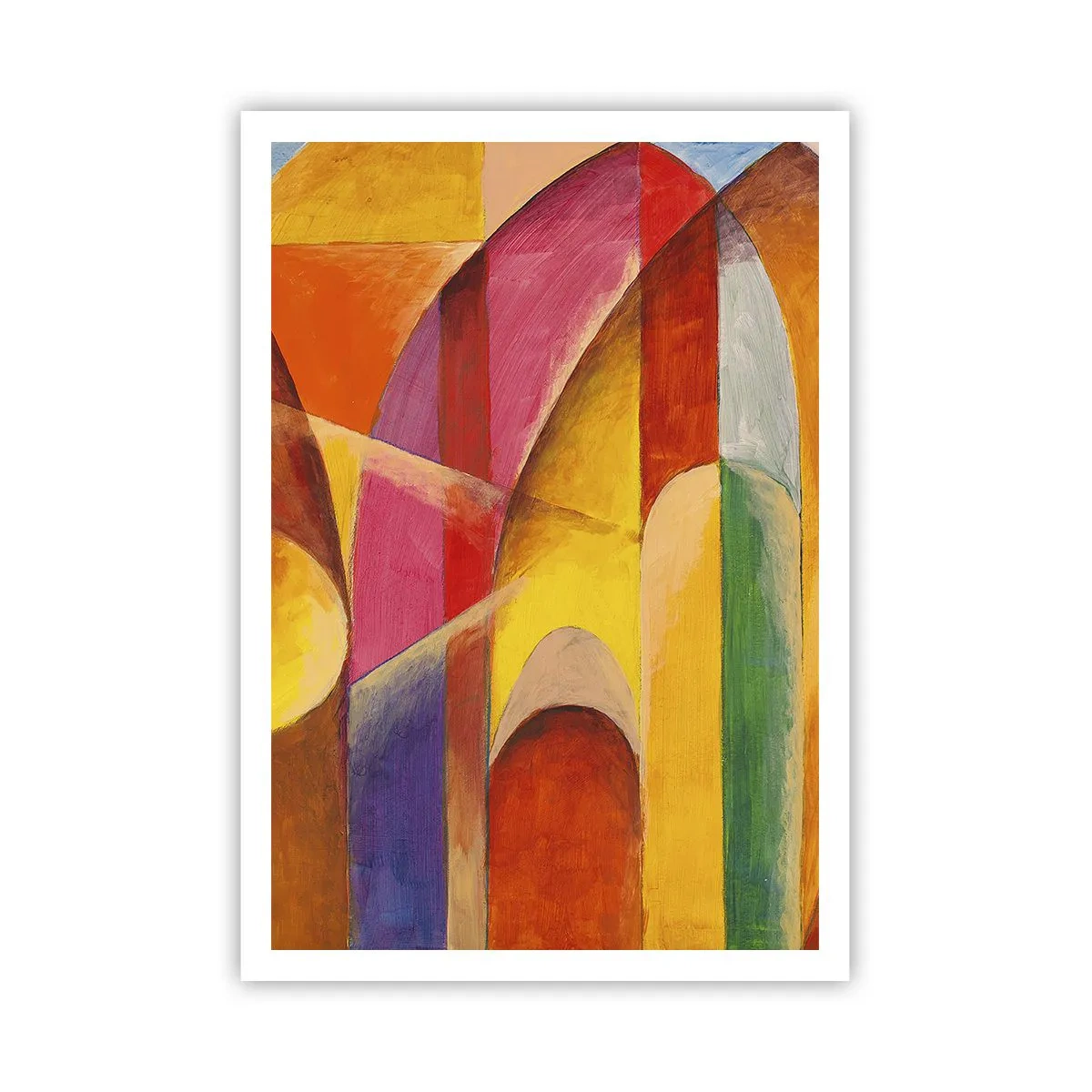Affiche - Poster - Cathédrale du soleil - 70x100 cm