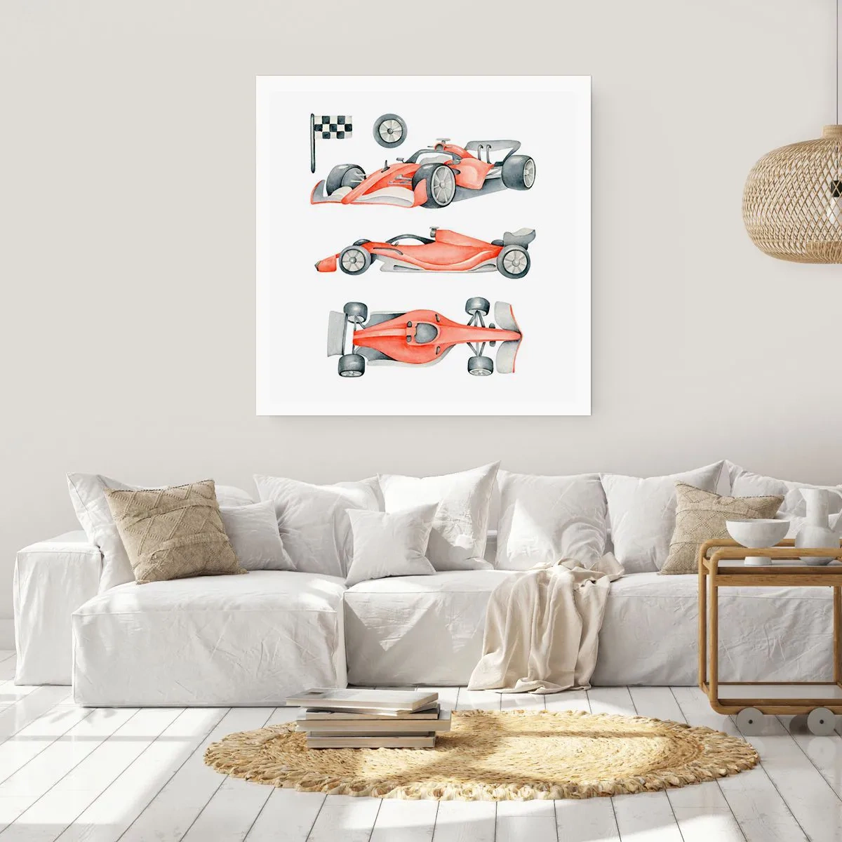 Affiche - Poster - poursuis ton rêve - 50x50 cm