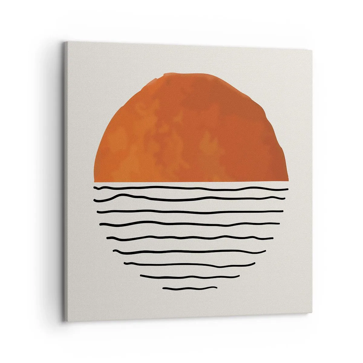 Impression sur toile - Image sur toile - Dans un climat japonnais - 50x50 cm