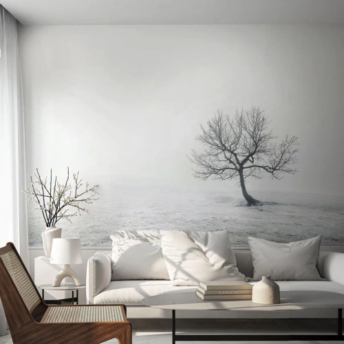 Papier peint sur mesure Premium Sand - Contre le néant - Paysage, Arbre, Nature