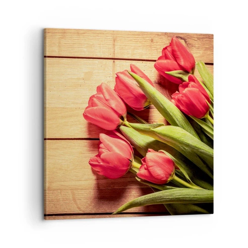 Impression sur toile - Image sur toile - Défi du printemps - 60x60 cm