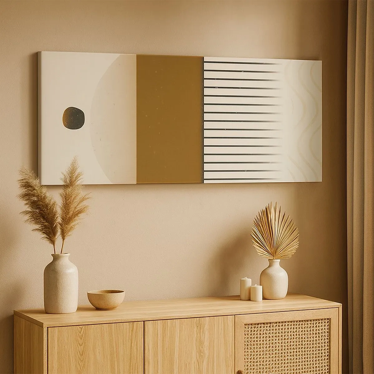 Impression sur toile - Image sur toile - Différents états - 100x40 cm