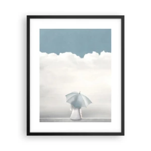 Affiche dans un cadre noir - Poster - Aux confins de la réalité et des rêves - 40x50 cm